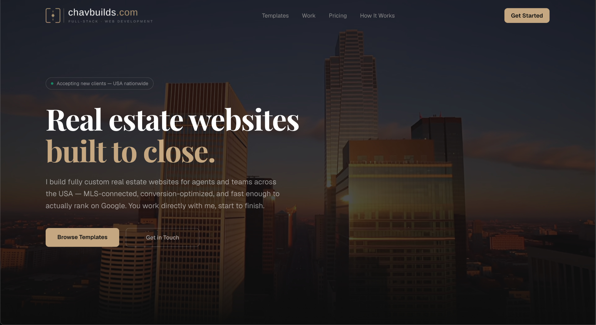 Chavbuilds RE Template Platform